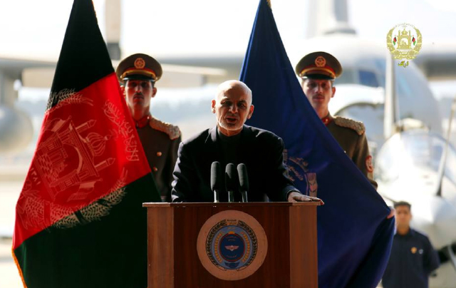 Ghani Vows to Push on Peace Talks with Taliban